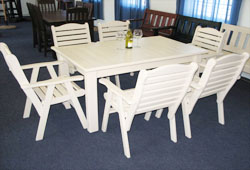 THE CORBAN PATIO SET 1a - benches in africa