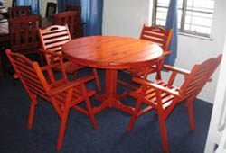 THE JATHAM PATIO SET 1a - benches in africa