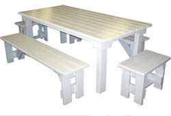 lapa set with benches 1a - benches in africa